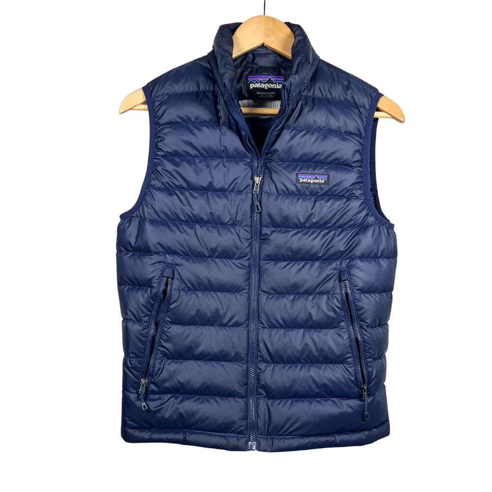 Patagonia Nano Puffer Vest Blue Men's XS 18x25